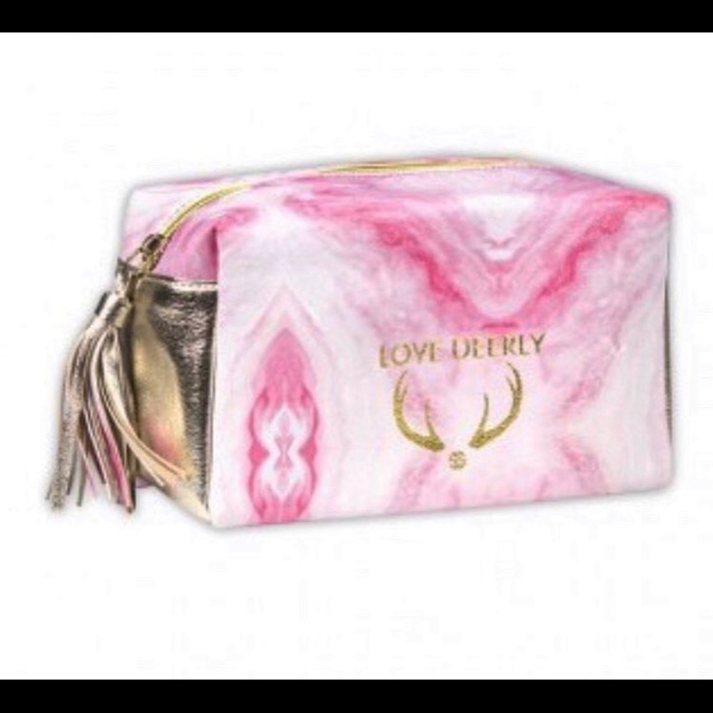 Love Deerly Cosmetic Bag by Simply Southern